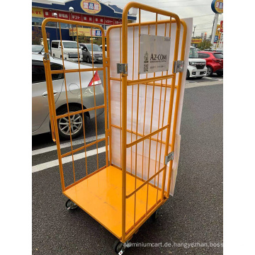 Logistiklager -Käfigwagen Trolley